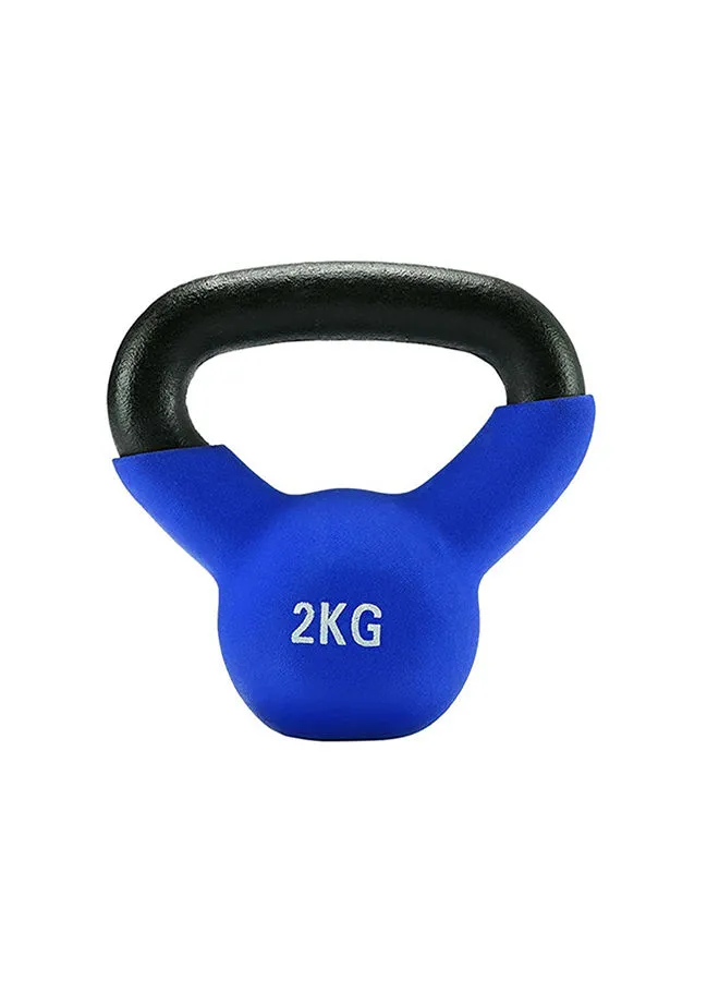 Kettlebell مغطى بالفينيل (سطح باهت) 2 كجم