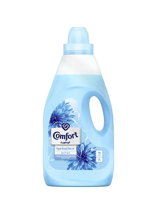 Comfort Fabric Softener Spring Dew For Fresh And Soft Clothes 2Liters