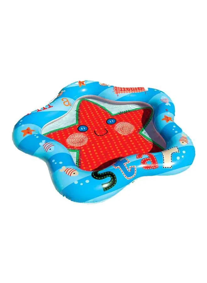 INTEX Star Shaped Baby Inflatable Foldable Portable Lightweight Swimming Pool 102x99x13cm