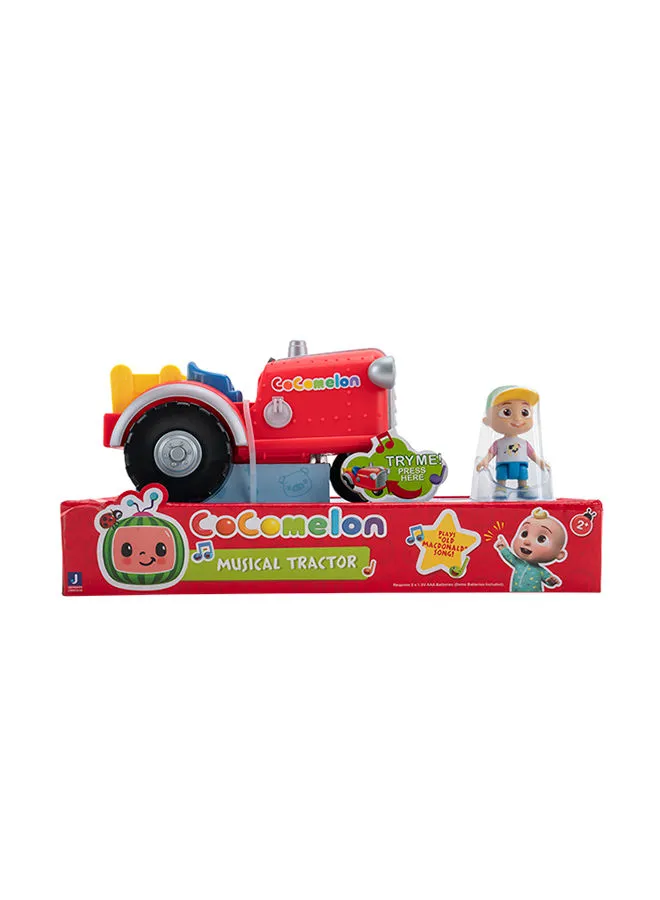 Cocomelon Musical Vehicle Tractor Multicolour 30.48cm