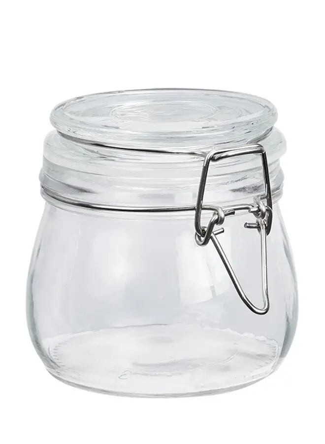 Bormioli Rocco Fido Clip Jar Clear 500ml