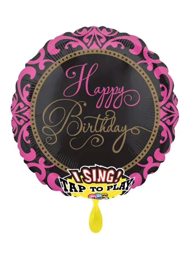 Anagram Sing A Tune Jumbo Birthday Foil Balloon 28inch Decorations Party Supplies 28inch