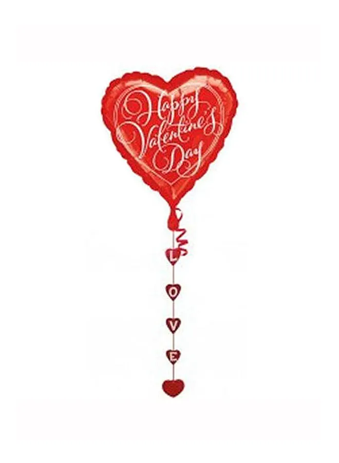 Anagram Valentine Script Drop A Line Balloon