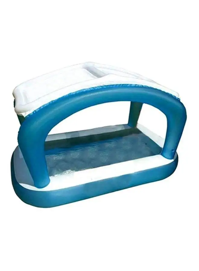 INTEX Sunshade Inflatable Foldable Portable Lightweight Swimming Pool 168x104x99cm