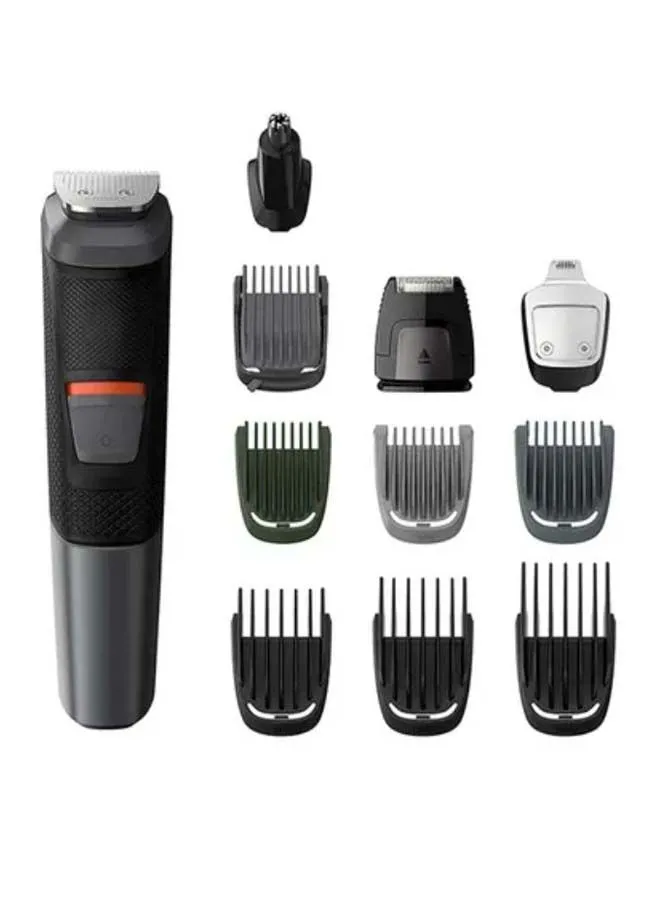 Philips 11 in 1 Multigroom Series 5000 Trimmer - MG5730/33, 2 Year Warranty Black