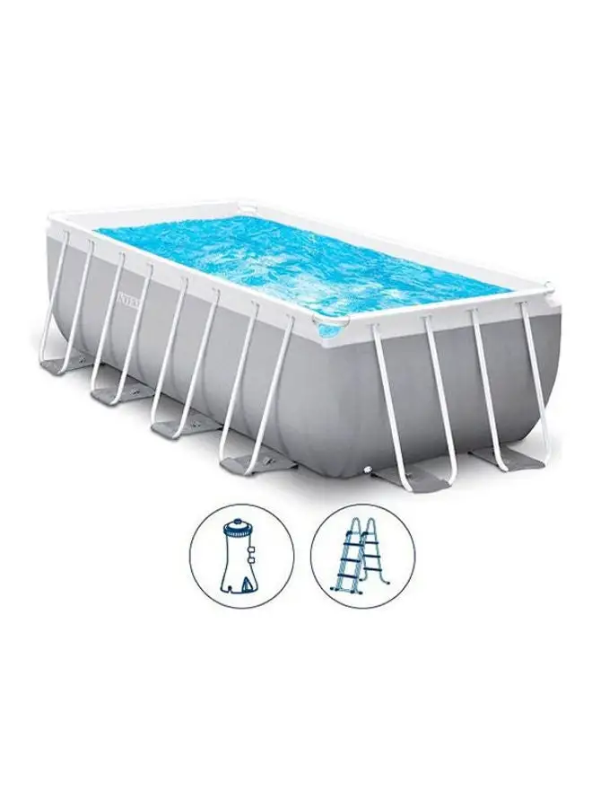 INTEX Prism Frame Rectangular  Swimming Pool 400x200x122cm