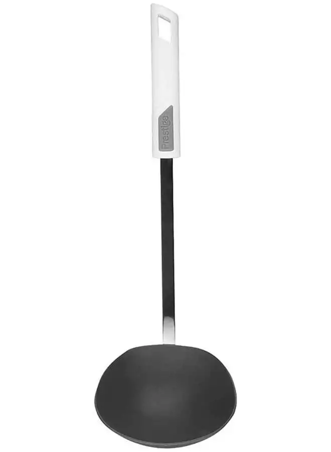 Prestige Ladle White/Black/Silver 14.4x9x4cm