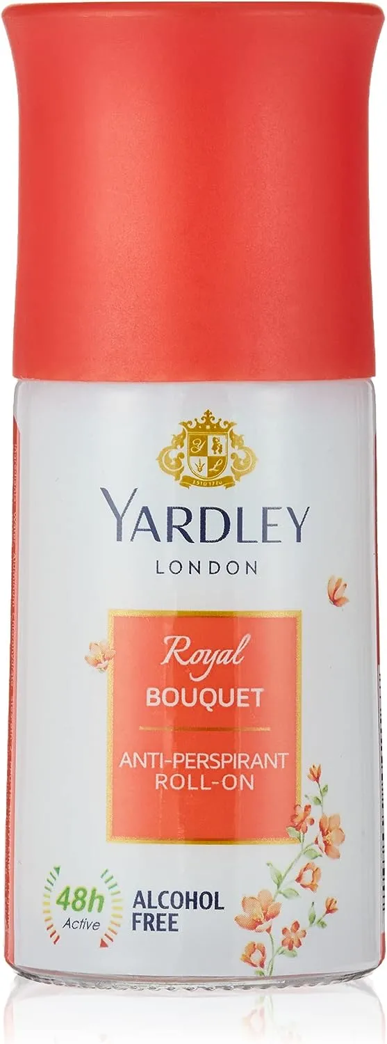 Yardley Royal Bouquet Roll-On Deodorant 50ml