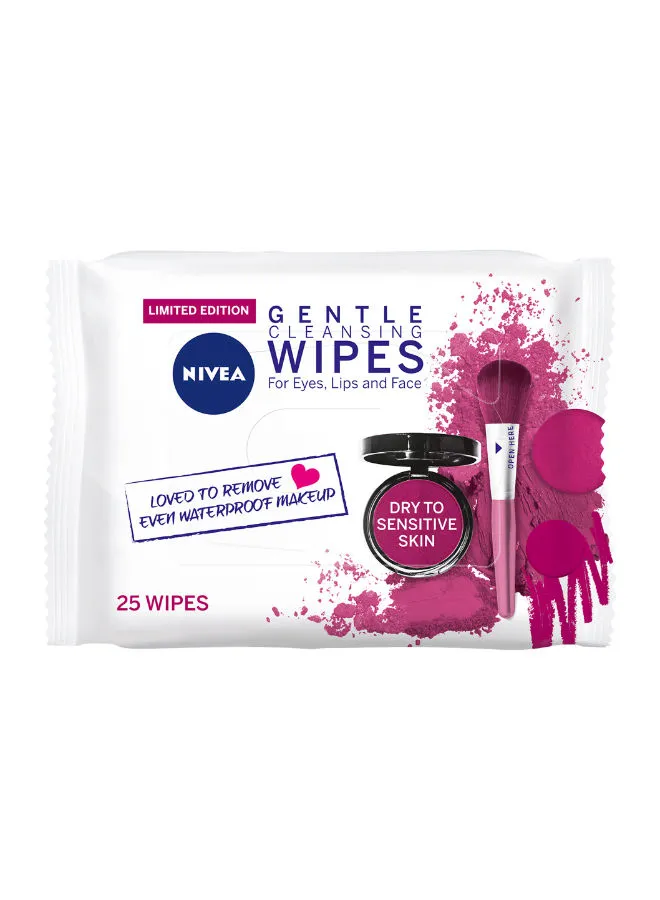 Nivea 25-Piece 3-In-1 Cleansing Wipes