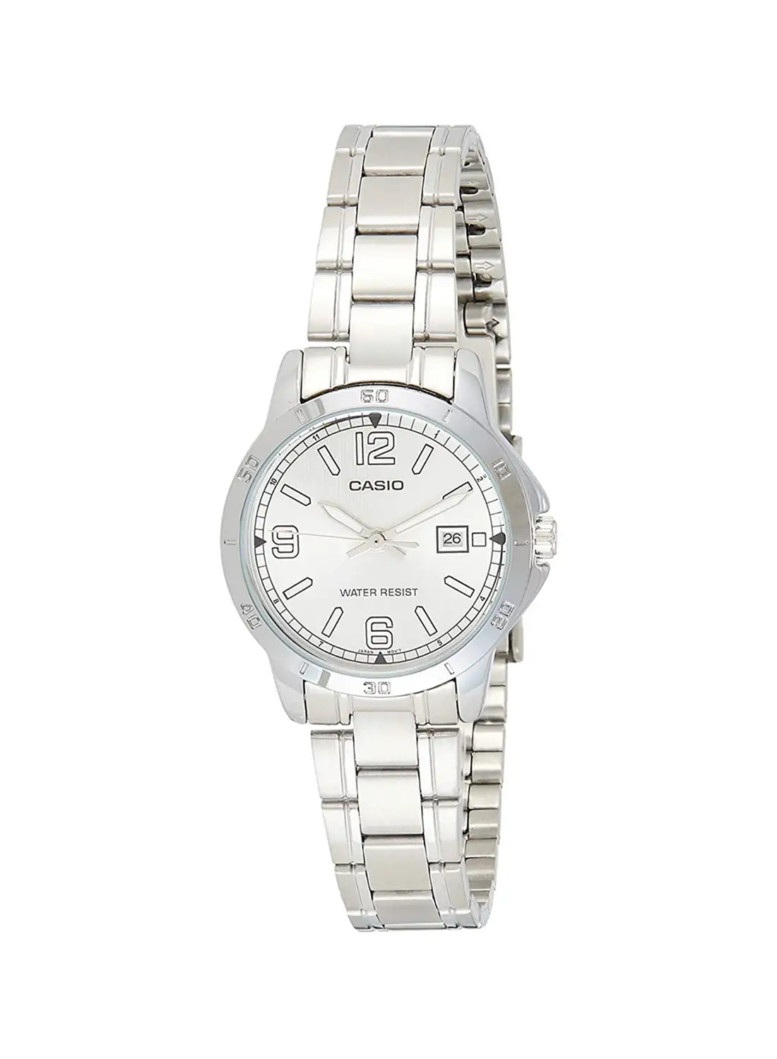 CASIO Women's Stainless Steel Analog Watch LTP-V004D-7B2UDF 