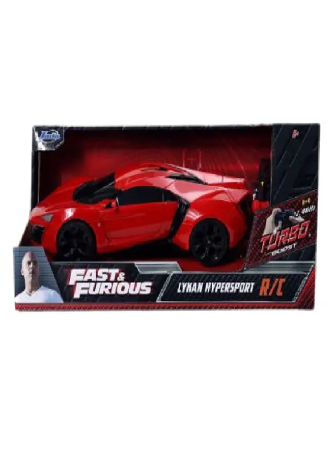 JADA Fast And Furious Remote Control Lykan Hypersport Car