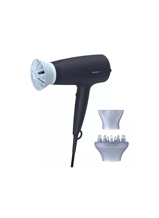 Philips 3000 Hair Dryer BHD360/23, 2 Years Warranty Black