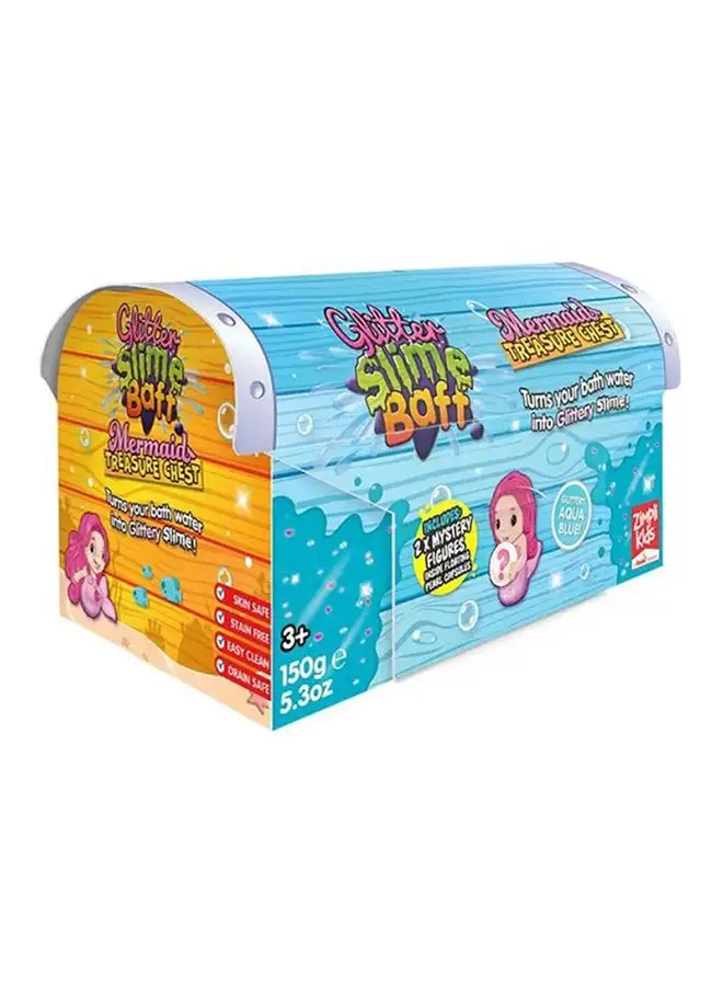 Simba Glitter Slime Baff - Mermaid Treasure Chest 9.5x15x10.5cm