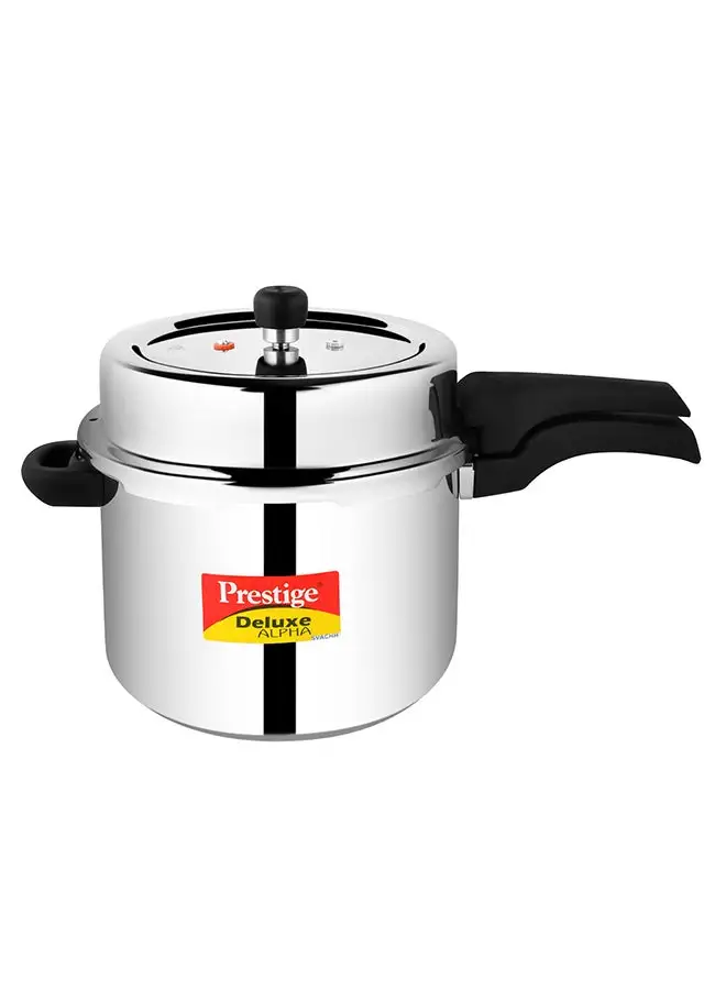 Prestige Stainless Steel Svachh DLX Alpha Pressure Cooker 8Liters