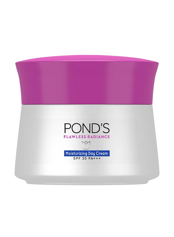 Pond's Flawless Radiance Moisturizing Day Cream With Spf 30 And Niacinamide Eventone Glow Fades Dark Marks 50grams