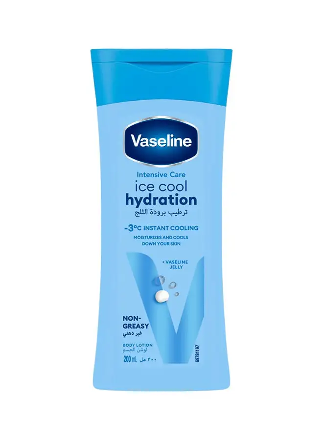 Vaseline Intensive Care Body Lotion  Ice Cool Hydration 200ml