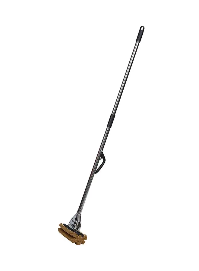 APEX Floor Cleaning Chrome Metal 5 Blades Roller Mop Multicolour 25cm