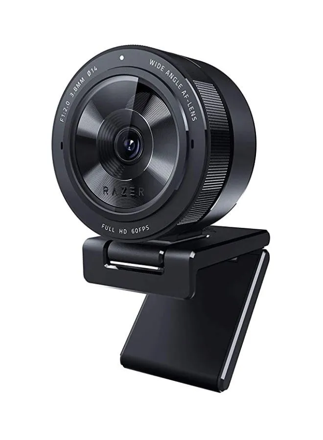 RAZER Kiyo Pro Streaming Webcam  Uncompressed 1080p 60FPS, HighPerFormance Adaptive Light Sensor, HDREnabled, WideAngle Lens With Adjustable FOV, Lightningfast USB 3.0 