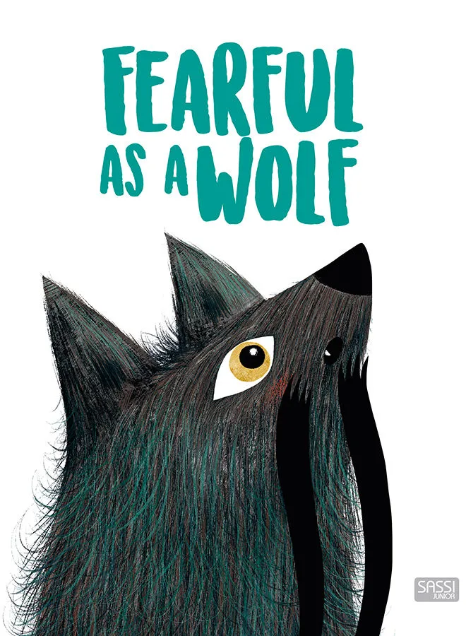 Sassi 32 Pages Picture Book - Fearful As Wolf 28.5x23.5x1cm