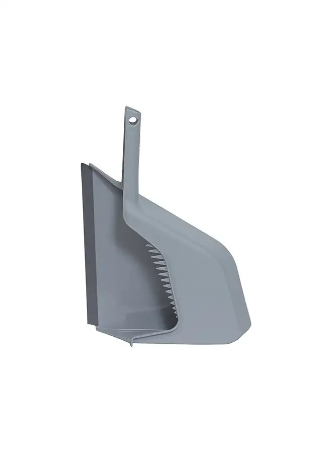 APEX Broom Holder Dustpan Grey 33x23x10cm