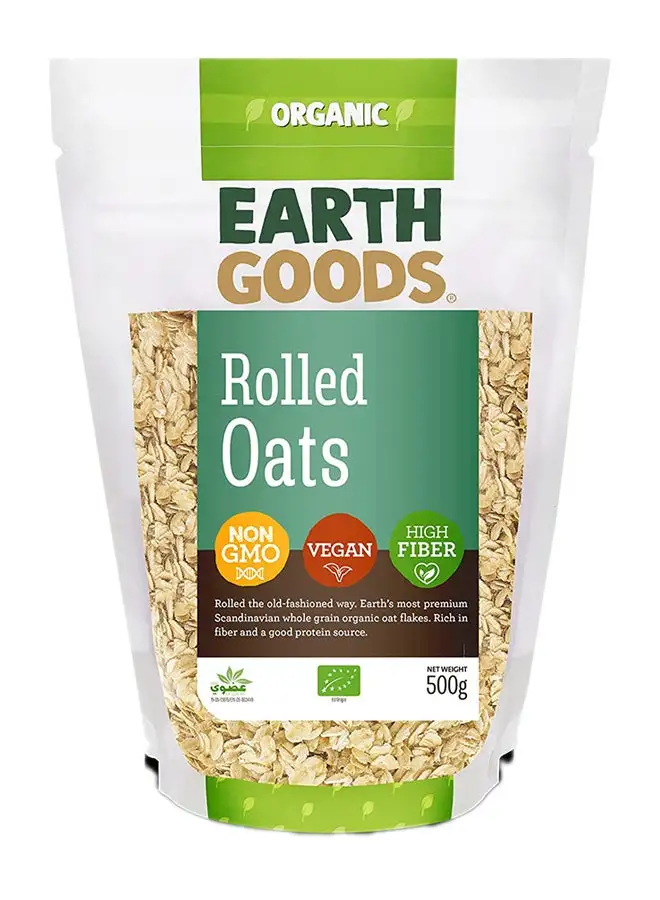 Earth Goods Oat Flakes 500grams