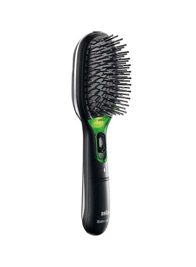 BRAUN Satin Hair 7 Iontec Brush Black/Green 6.57 x 2.55inch