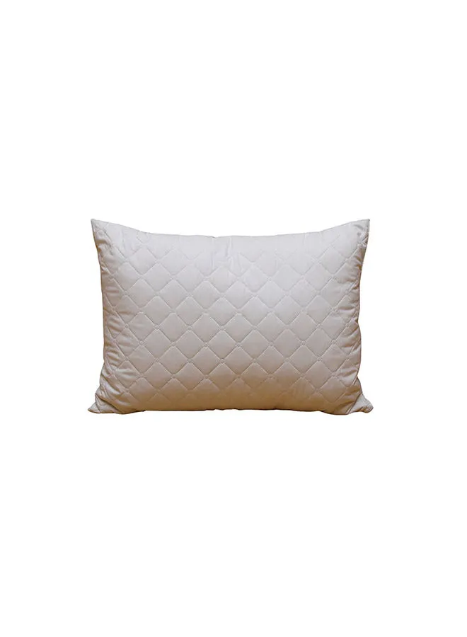 Maestro Single Anti Alllergic Quilted Pillow Microfiber White 50x70cm