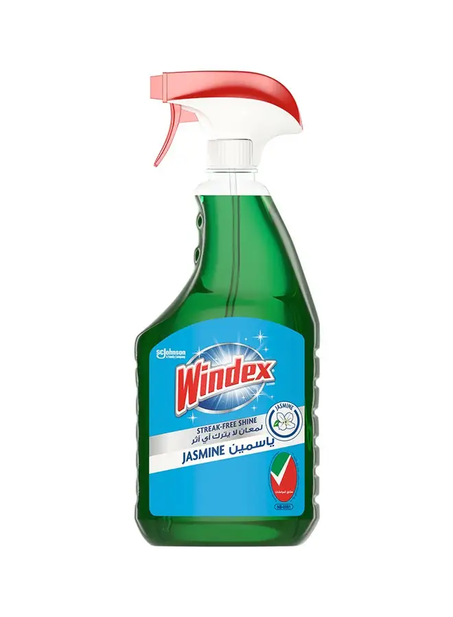 Windex Glass Cleaner Trigger Bottle Jasmine Green 750ml