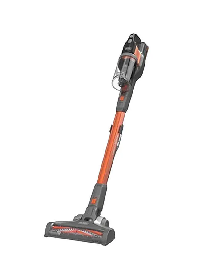 BLACK+DECKER Cordless Stick Vacuum Cleaner with 4 in1 function, three speed setting and battery charge indicator 650 ml 36 W BHFEV182C-GB Orange