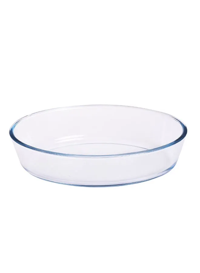 TALIONA Oval Glass Bakeware Dish Clear 4Liters