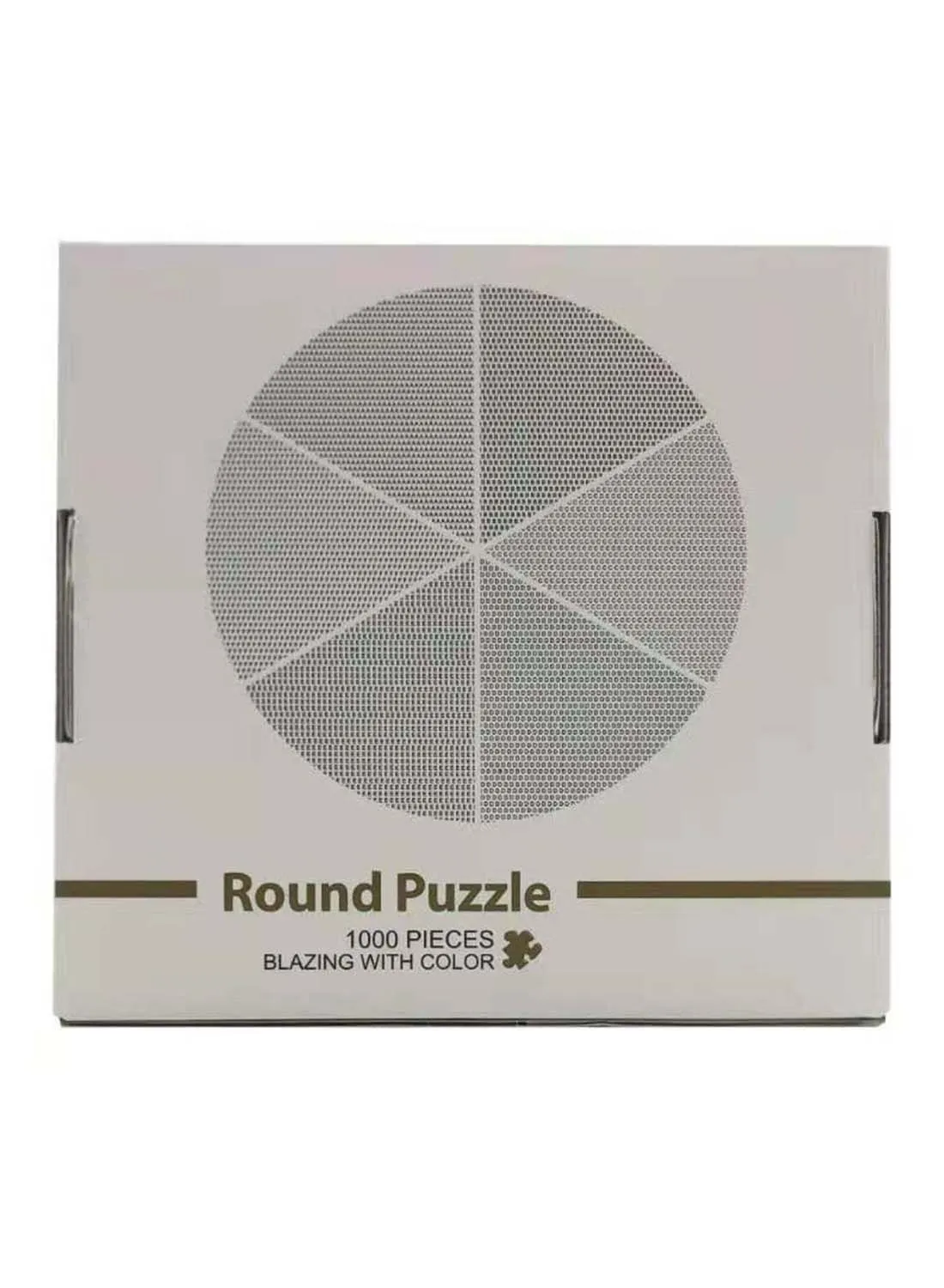 QIHAN 1000-Piece Earth Round Jigsaw Puzzle