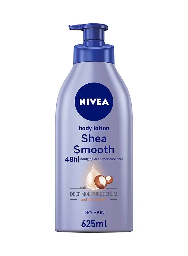 Nivea Shea Smooth Body Lotion For Dry Skin 625ml