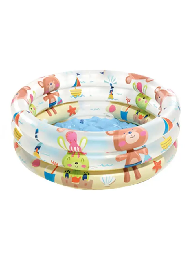 INTEX Beach Buddies 3-Ring Baby Pool 61x22cm