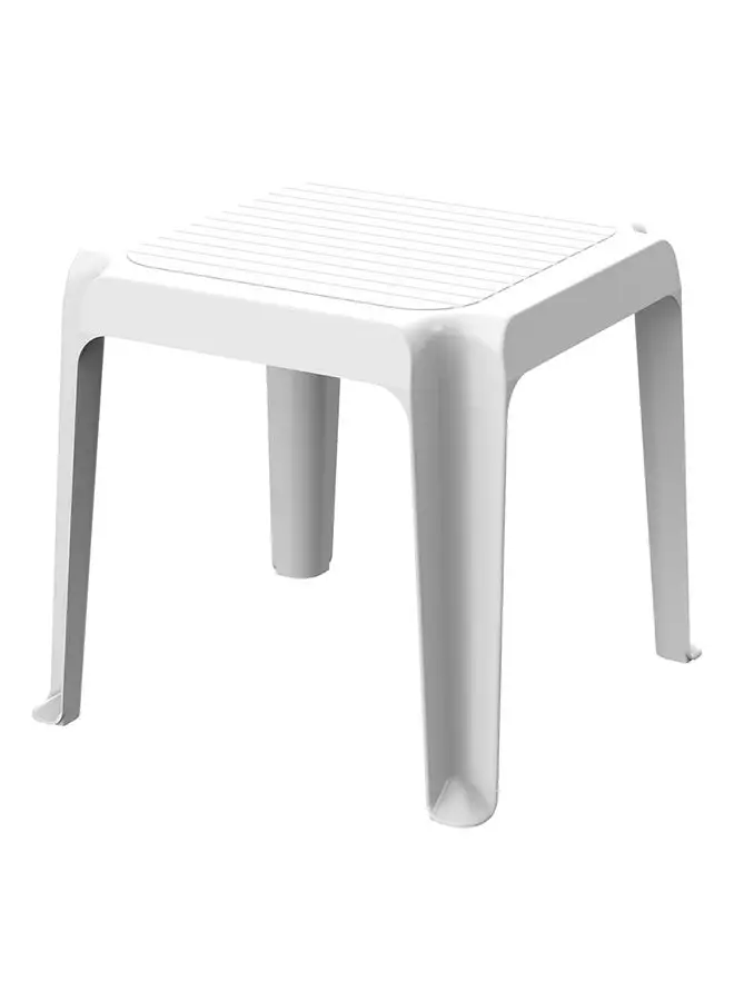 Cosmoplast Regina Low Table- White 48x48x43cm