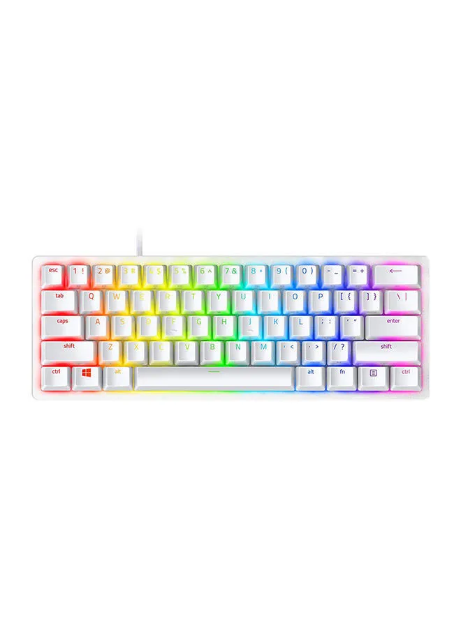 RAZER Huntsman Mini Clicky Optical Switches (Purple) 60% Gaming Keyboard - Chroma RGB Lighting, PBT Keycaps, Onboard Memory - Mercury