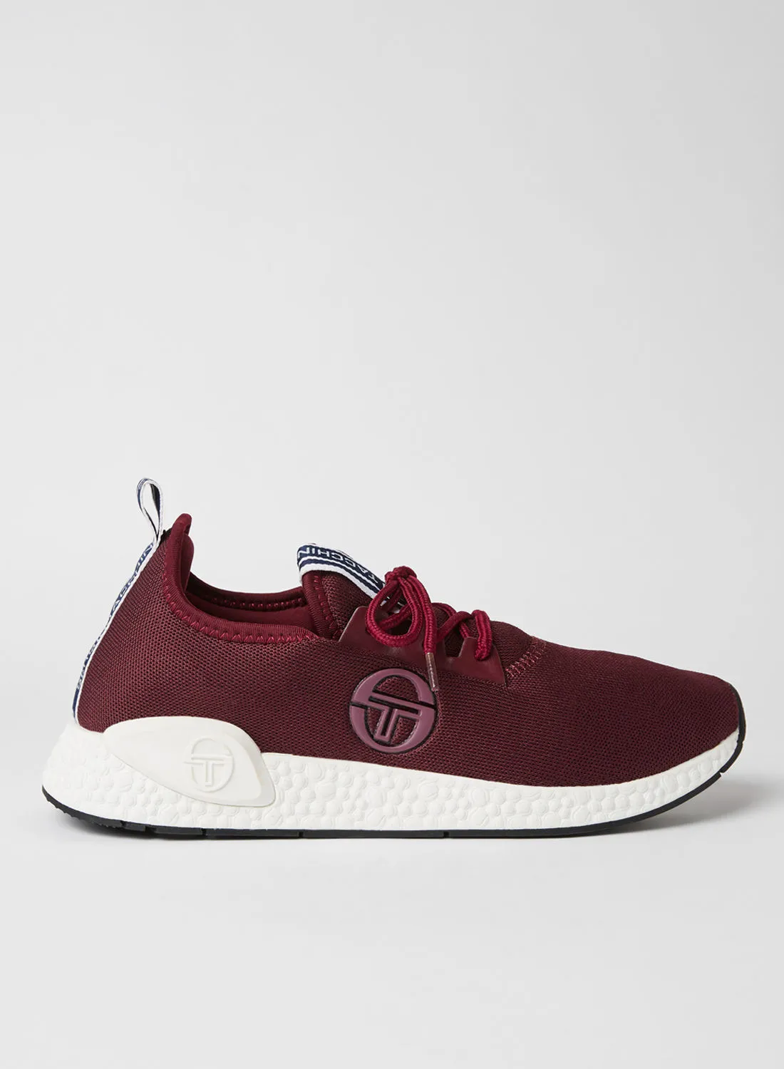 Sergio Tacchini Logo Tape Sneakers in Maroon Bordeaux