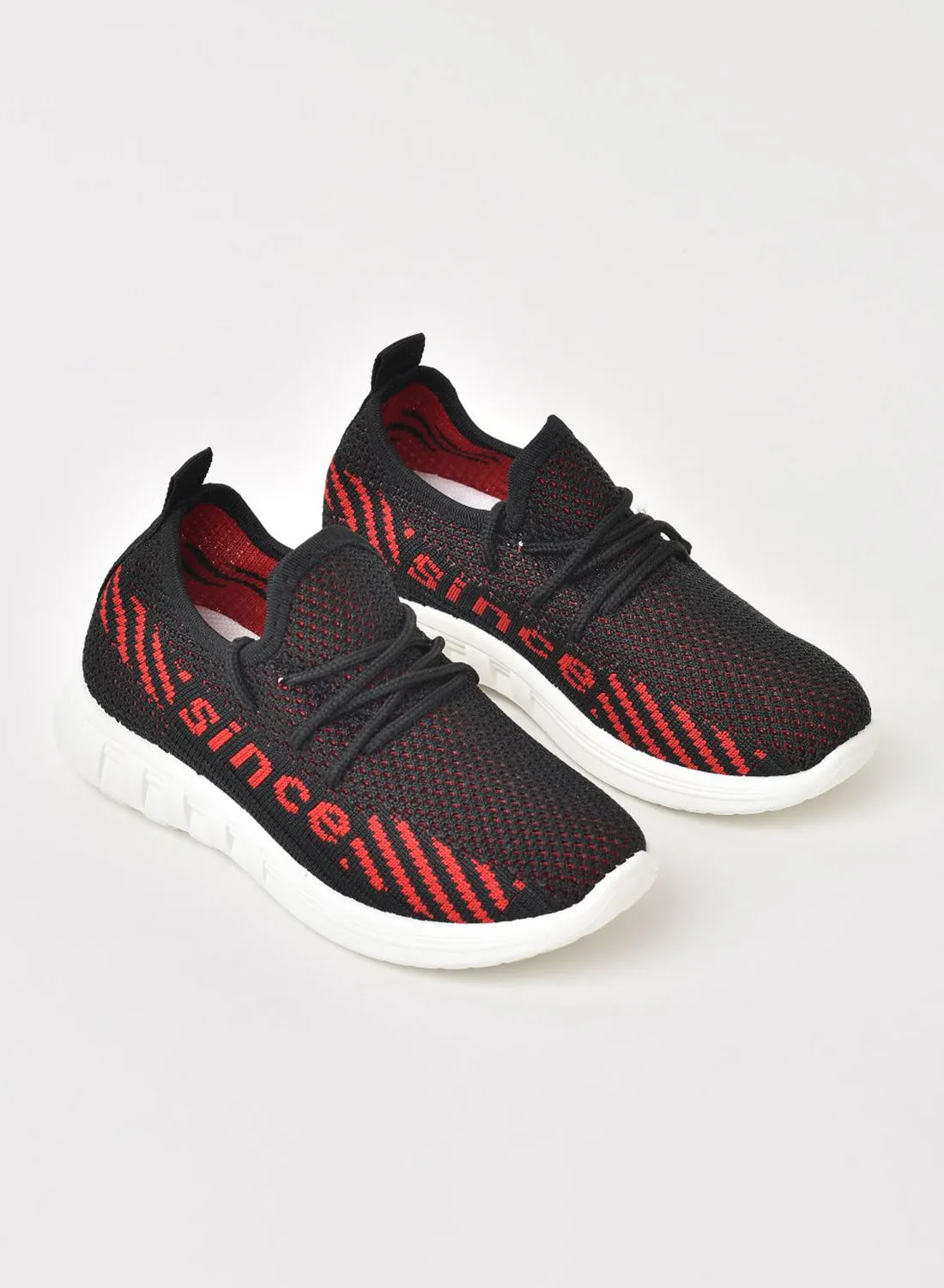 QUWA Casual Sneaker Black/Red