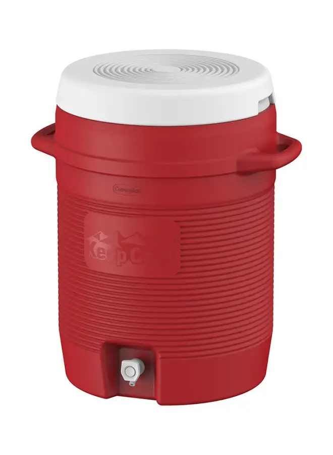 Cosmoplast Keepcold Super Jumbo Water Cooler Red 59.0Liters