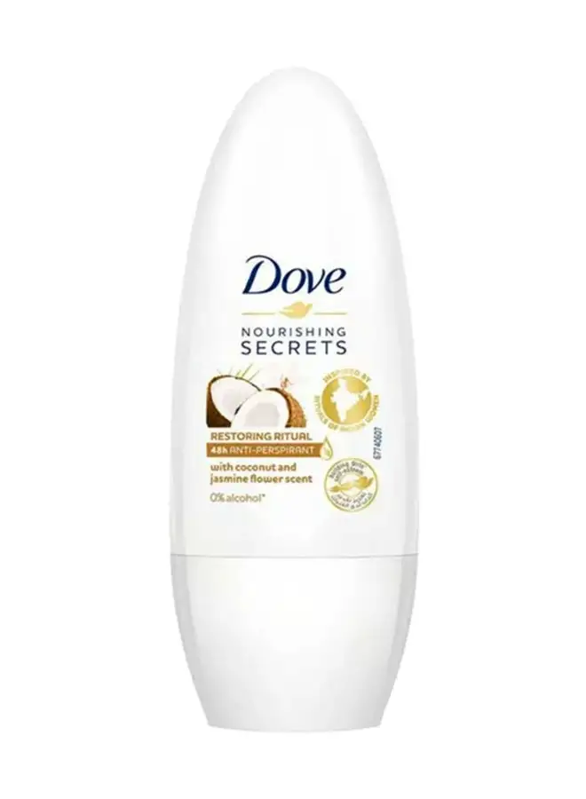 Dove Antiperspirant Roll-On Coconut And Jasmine Clear 50ml