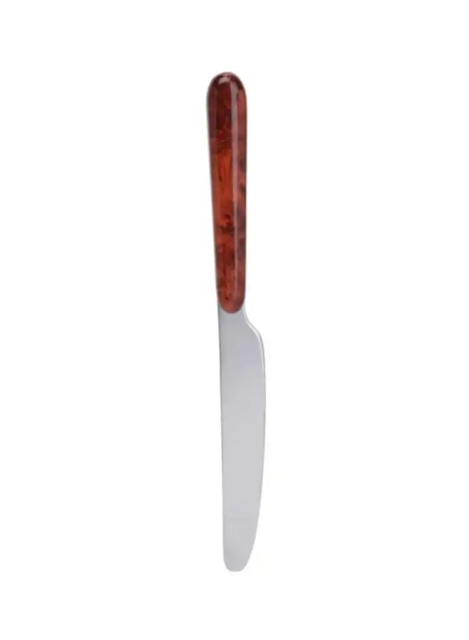 Winsor Stainless Steel Dessert Knife Walnut Handle Brown/Silver