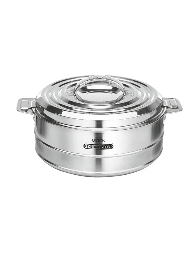 Milton Fortuner Stainless Steel Casserole Silver 3.3Liters