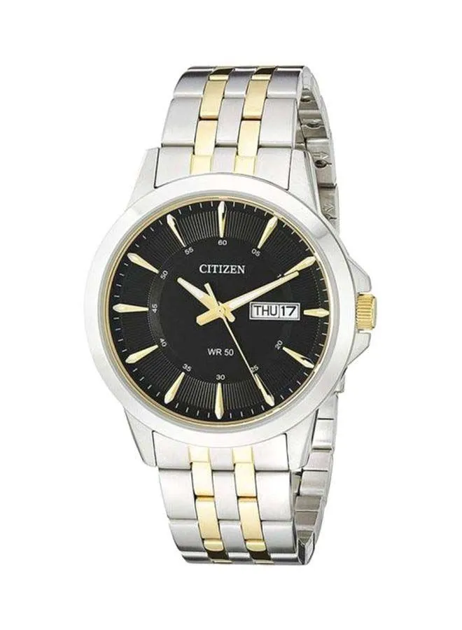 CITIZEN Men's Water Resistant Analog Watch BF2018-52E - 41 mm - Silver/Gold