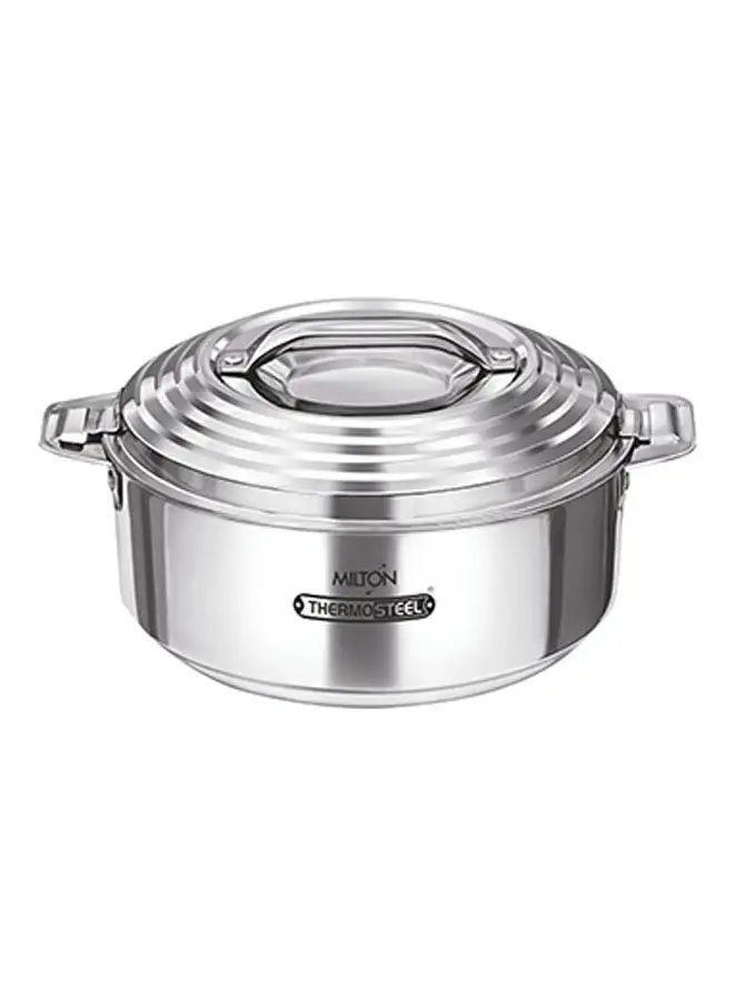 Milton Galaxia Stainless Steel Casserole Silver 2.09Liters