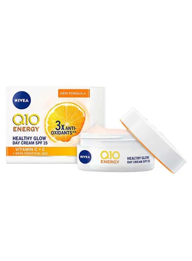 Nivea Q10 Plus C Anti-Oxidants, Energy Glow Day Cream 50ml