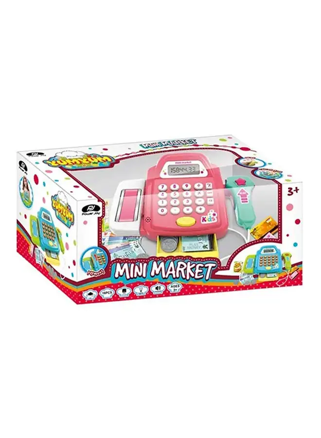 Power Joy 16 - Piece Yumyum Mini Market Cash Register