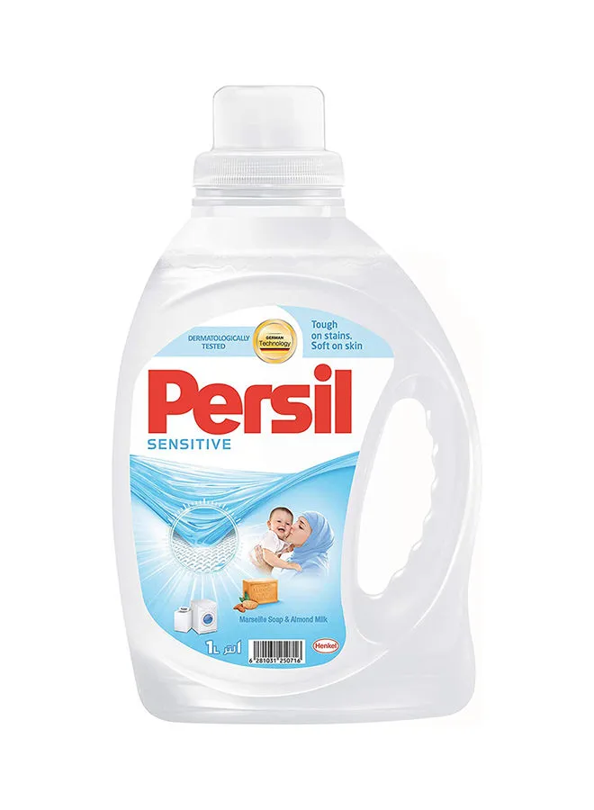 Persil Sensitive And Baby Liquid Laundry Detergent With Marseille Soap And Almond Milk White 1Liters