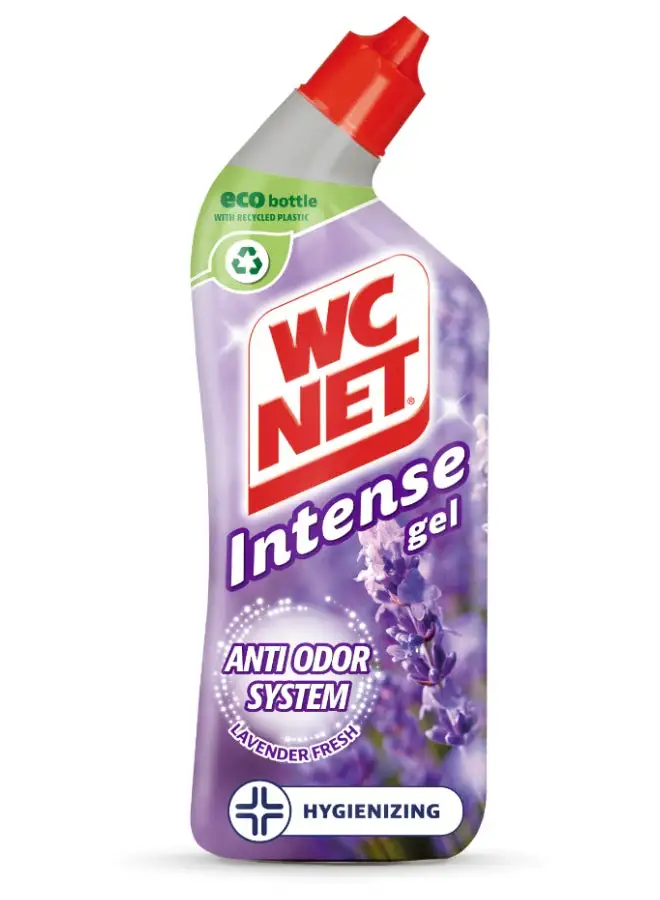 Wc Net Intense Gel Toilet Cleaner Lavender 750ml