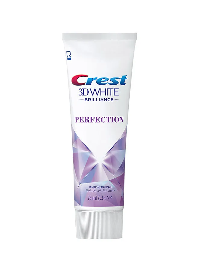 Crest 3D White Brilliance Perfection Toothpaste 75ml