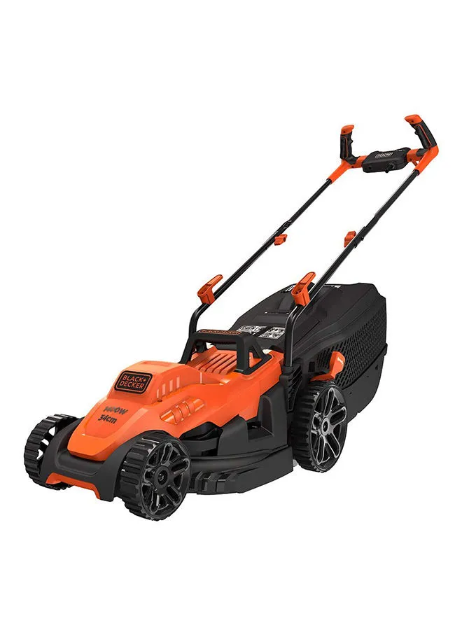 BLACK+DECKER Mower With Ergonomic Handle Orange/Black