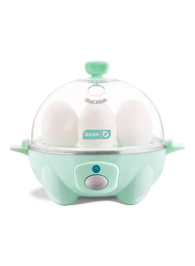 Dash Rapid Egg Cooker: 6 Egg Capacity Electric Egg Cooker For Hard Boiled Eggs, Poached Eggs, Scrambled Eggs, Or Omelets With Auto Shut Off Feature 360 W DEC005AQ Green/Clear